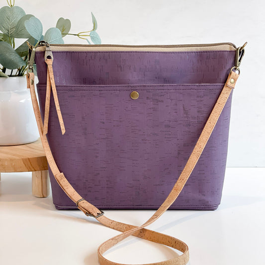 VISIONARY cross body bag | AMETHYST