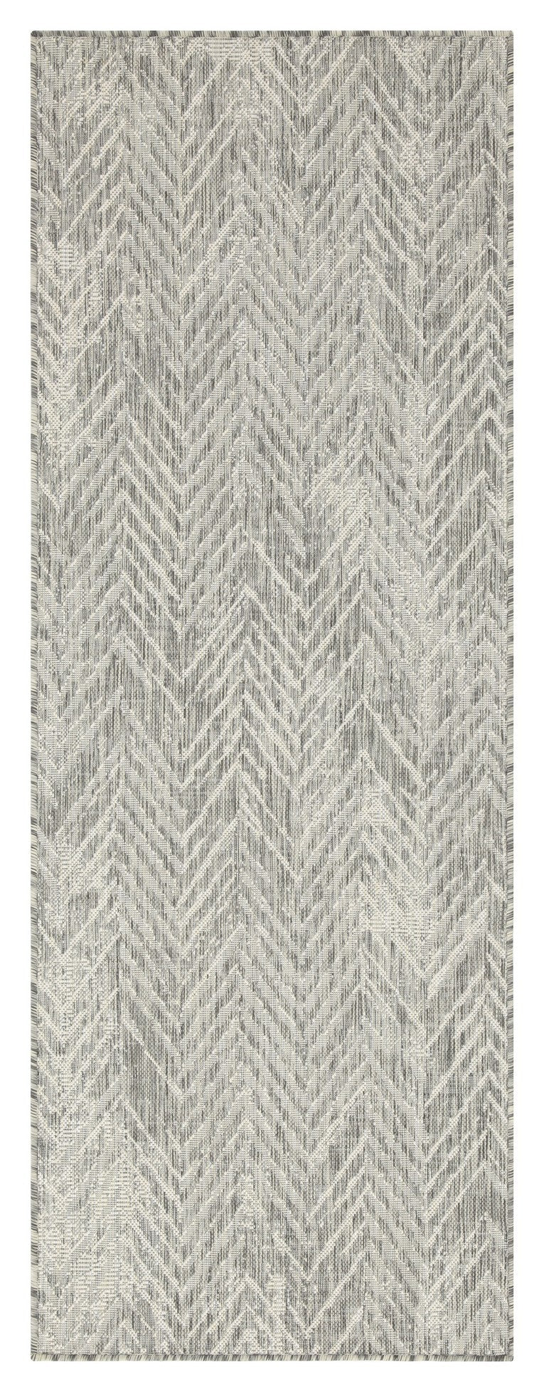 Sunshine GC_HAR2012 Silver 5 ft. 3 in. x 7 ft. 3 in. Indoor/Outdoor Area Rug