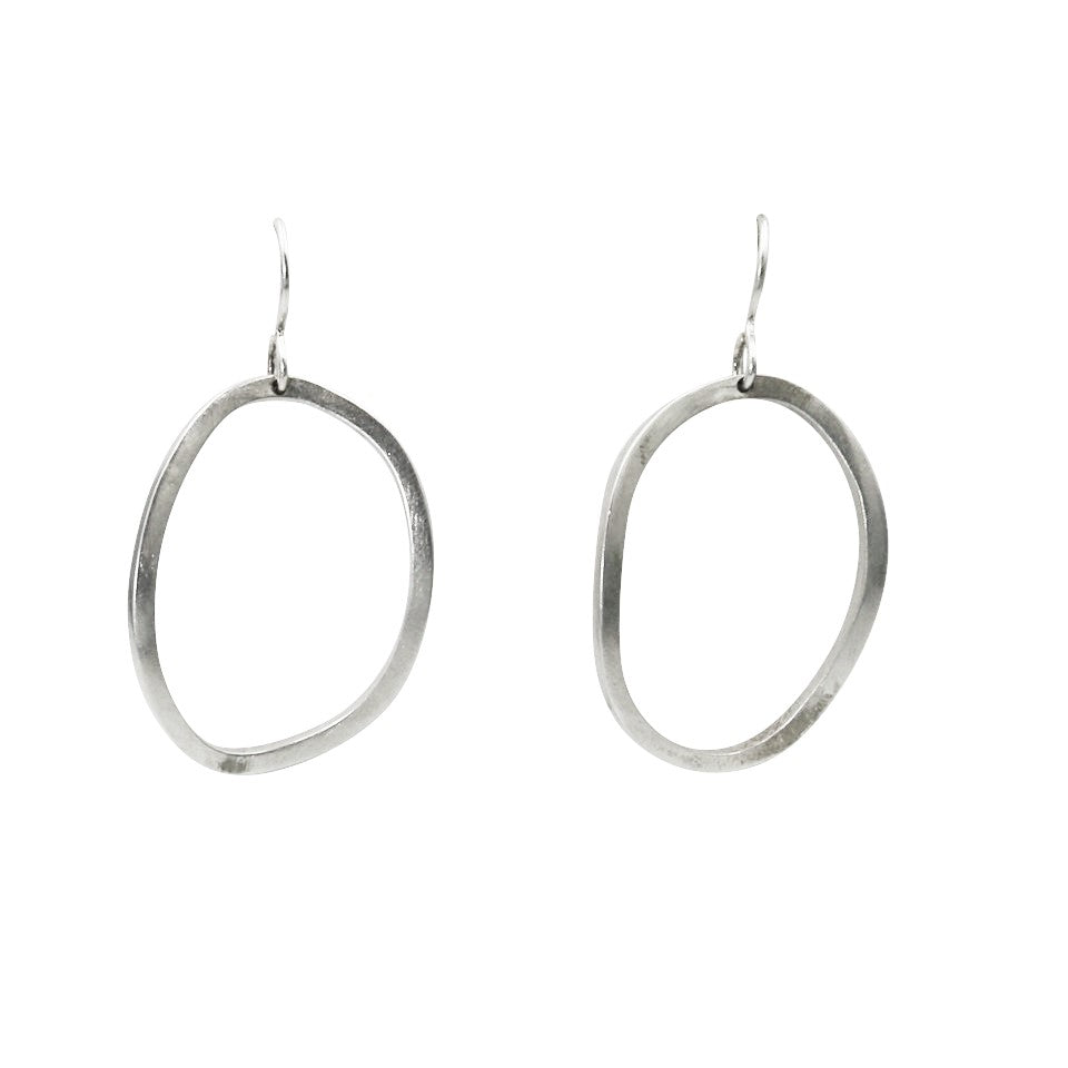 Wave Earrings|Sterling Silver