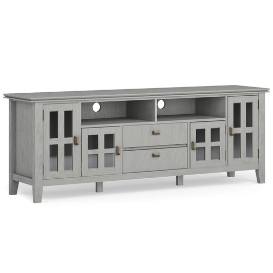 Artisan - 72' TV Media Stand - Fog Grey