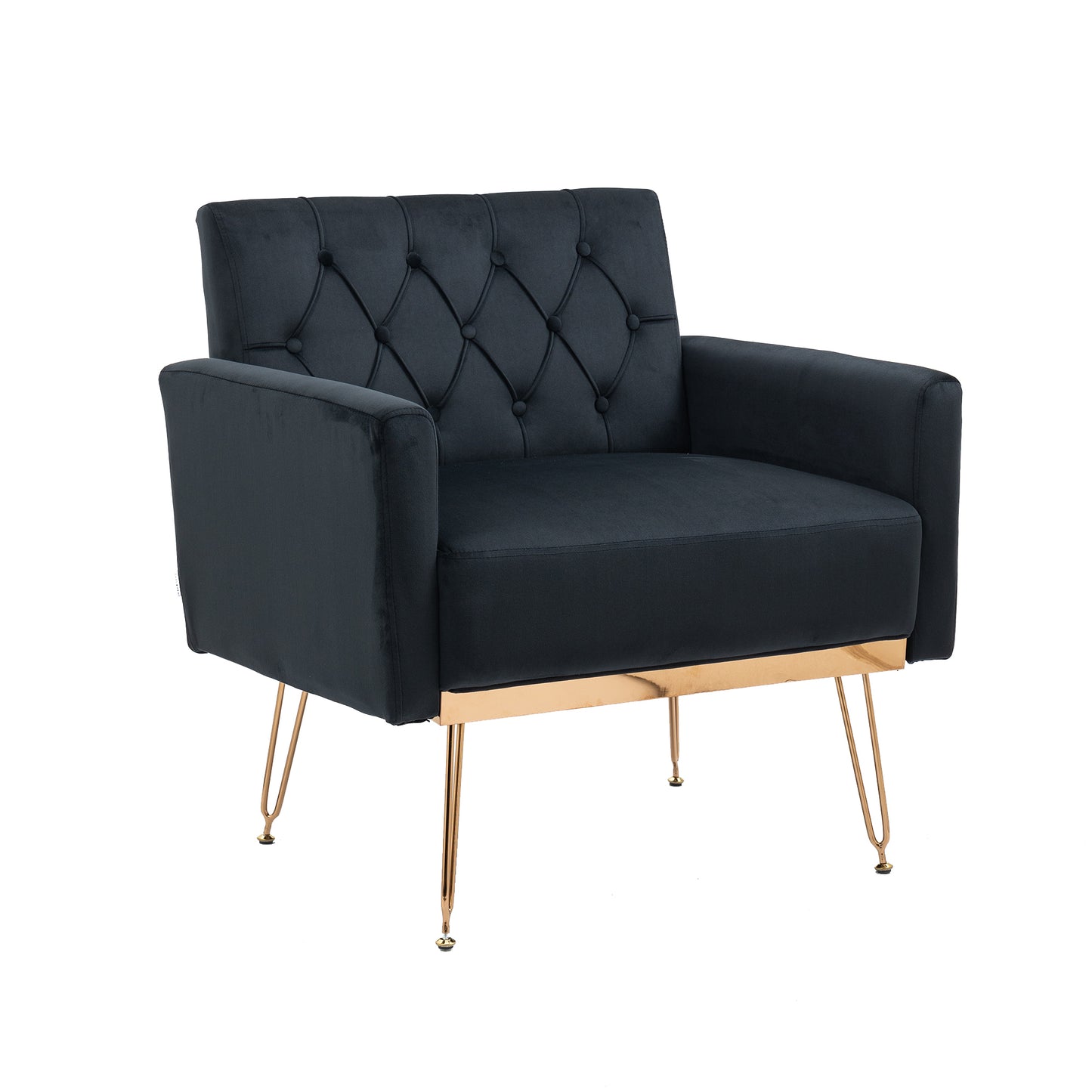 COOLMORE Accent  Chair  ,leisure single sofa  with Rose Golden  feet