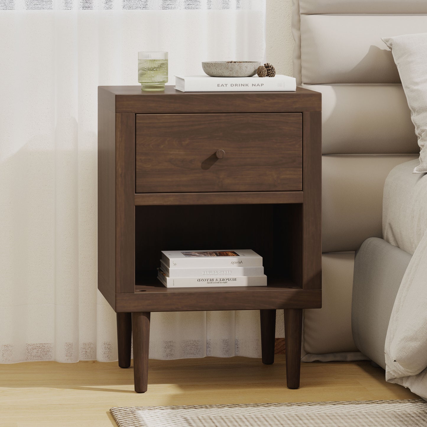 1-DRAWER NIGHTSTAND