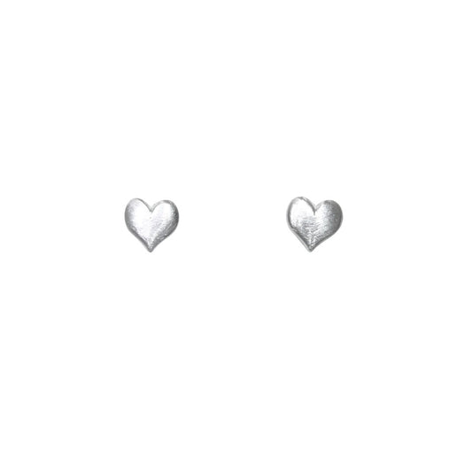 Heart Studs|Sterling Silver