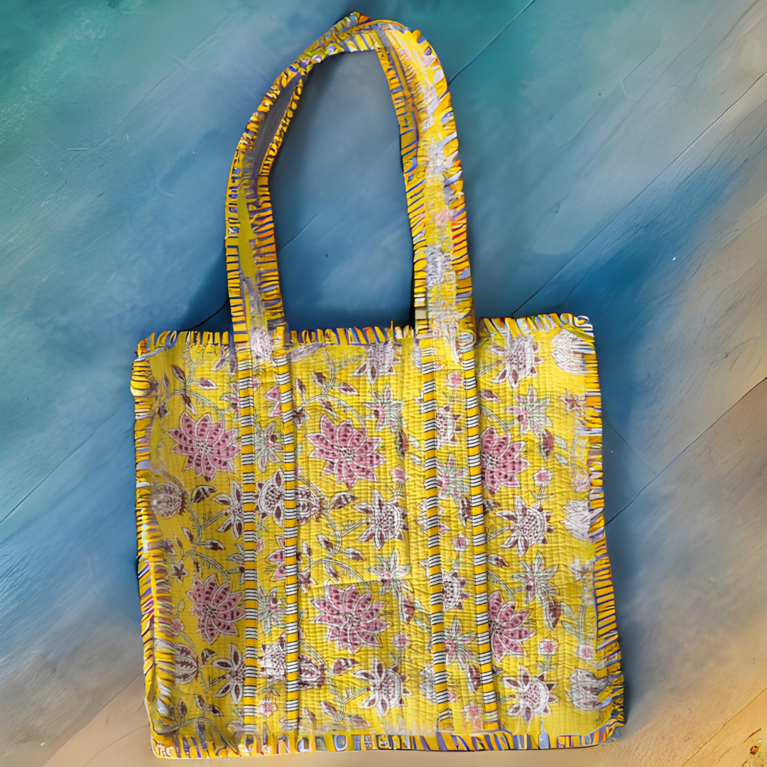 Rohida Handmade Tote - Boho Summer Bag for Slow Travel Lovers