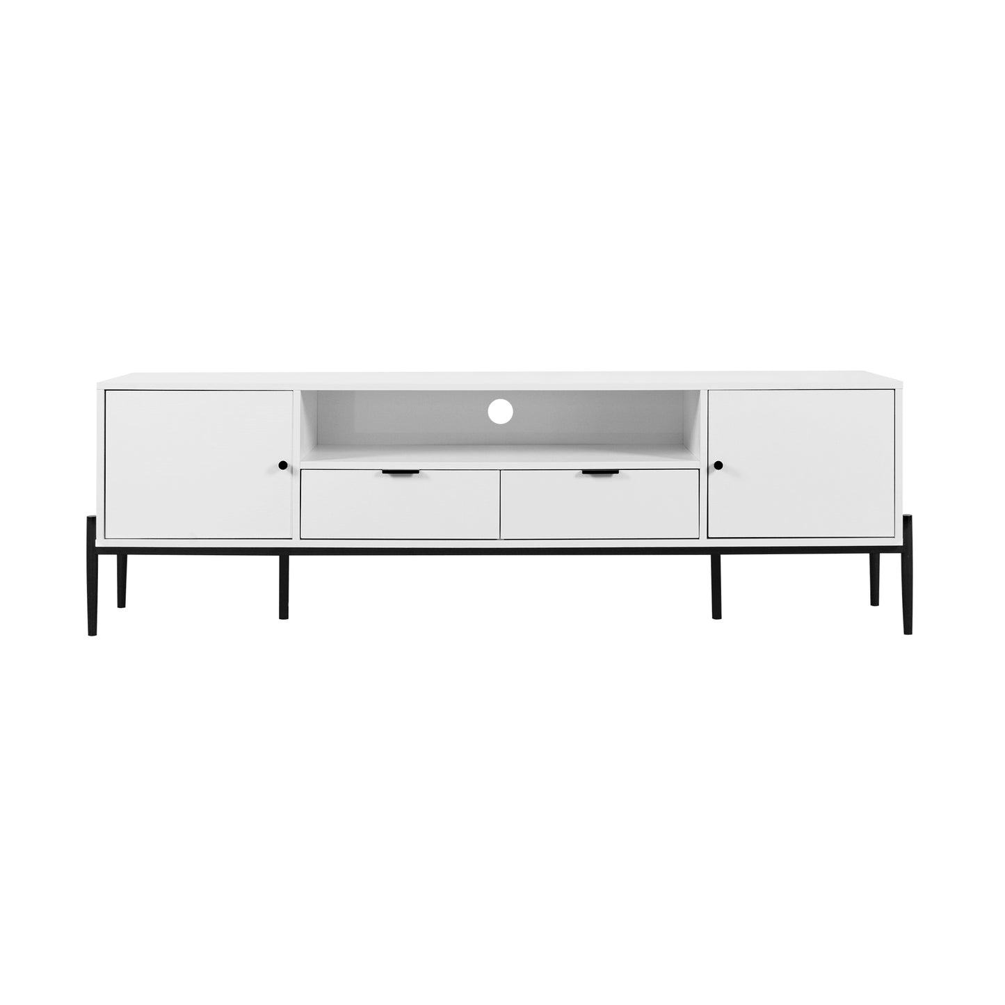 Modern TV Console, Entertainment Center with Storage for Living Room 70.86x15.74x21.85inch