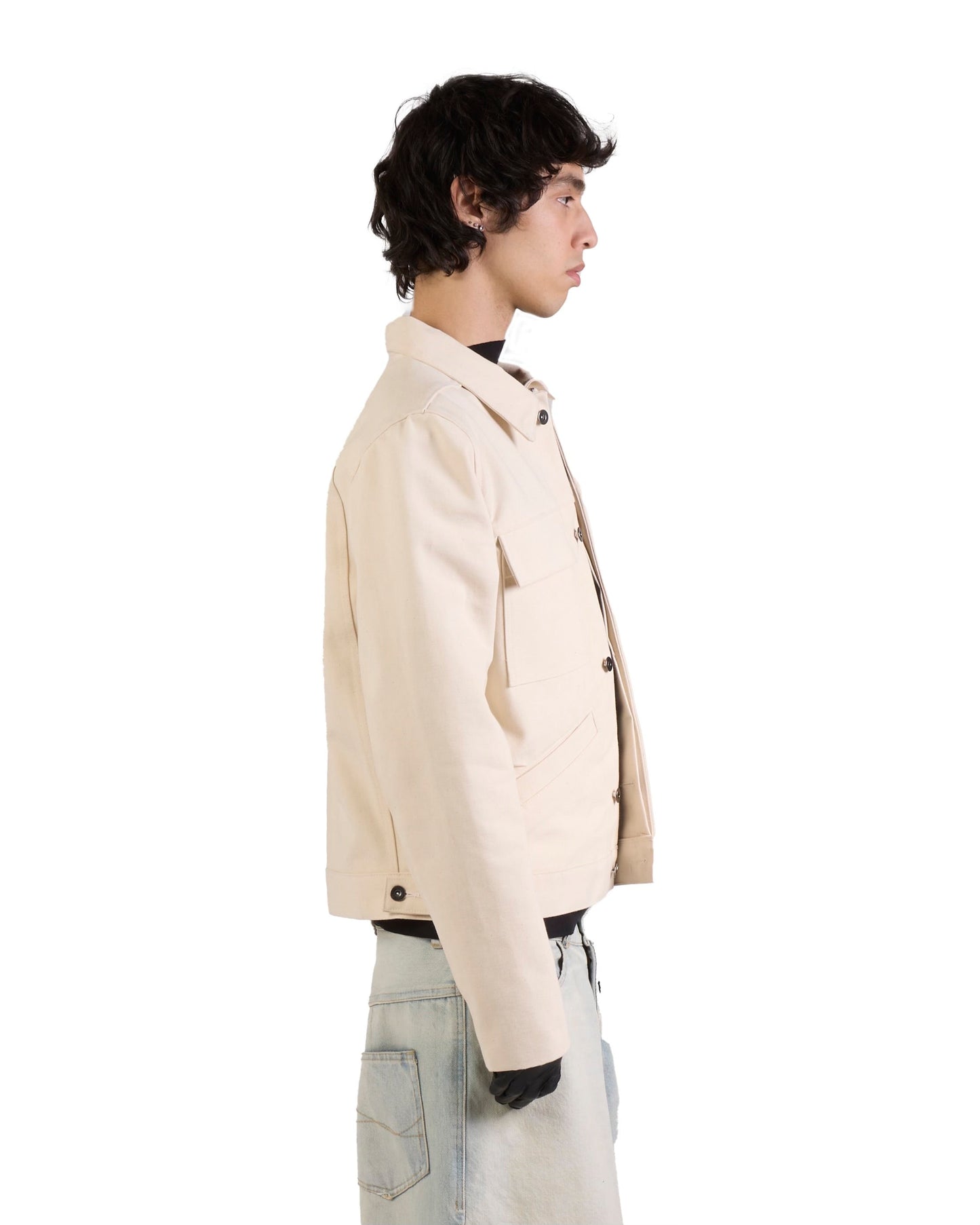 NATURAL UTILITY WORK JACKET