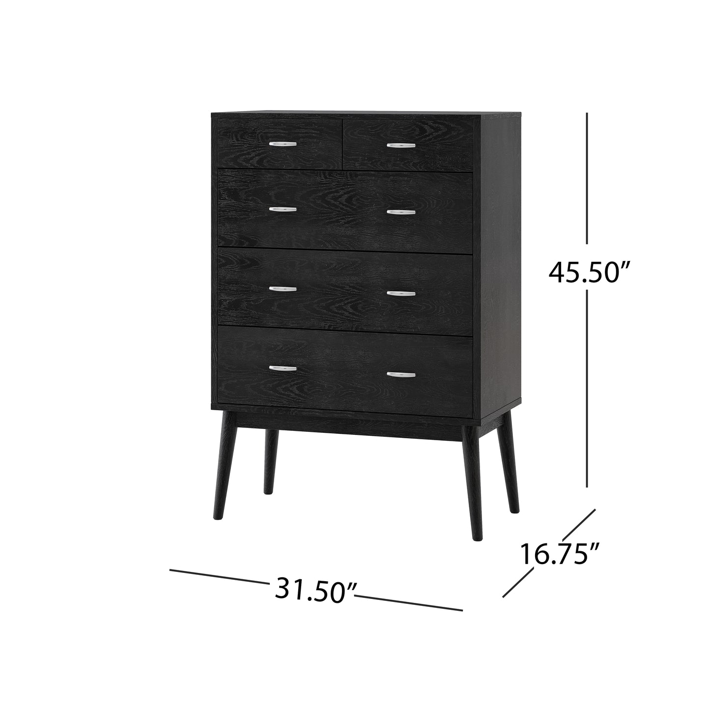 DISA 2+3 DRAWER CHEST