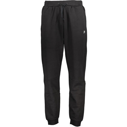 Fila Black Cotton Men's Sweatpant