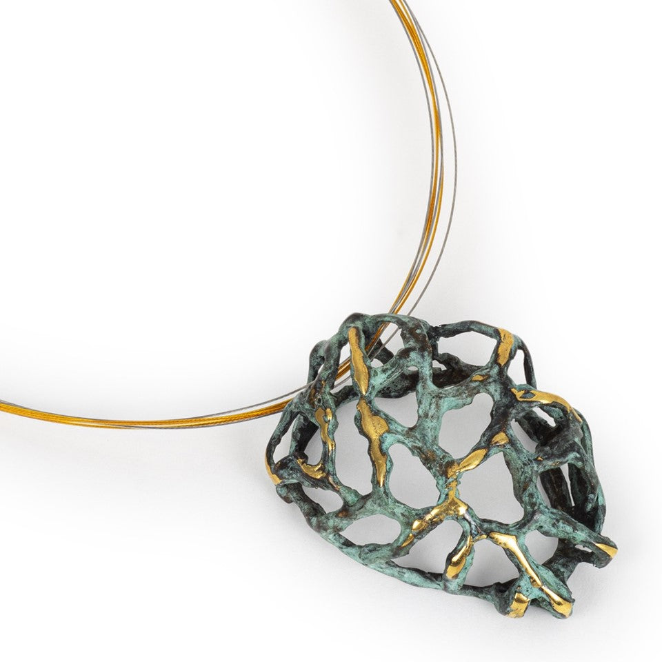 Emotion Network Pendant Necklace|FPC81BV