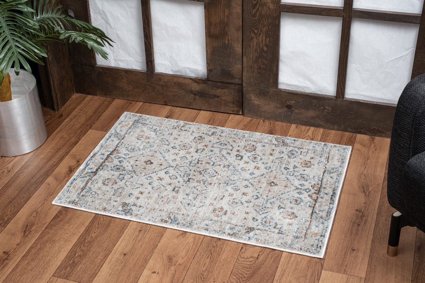 Noble GC_GEN7002 Ivory 7 ft. 10 in. x 10 ft. 3 in. Area Rug