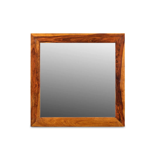 Agra Solid Sheesham Wood Mirror