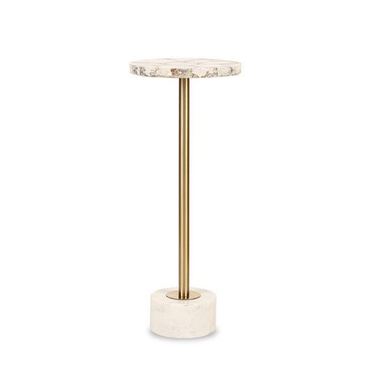 Curlew agate end table