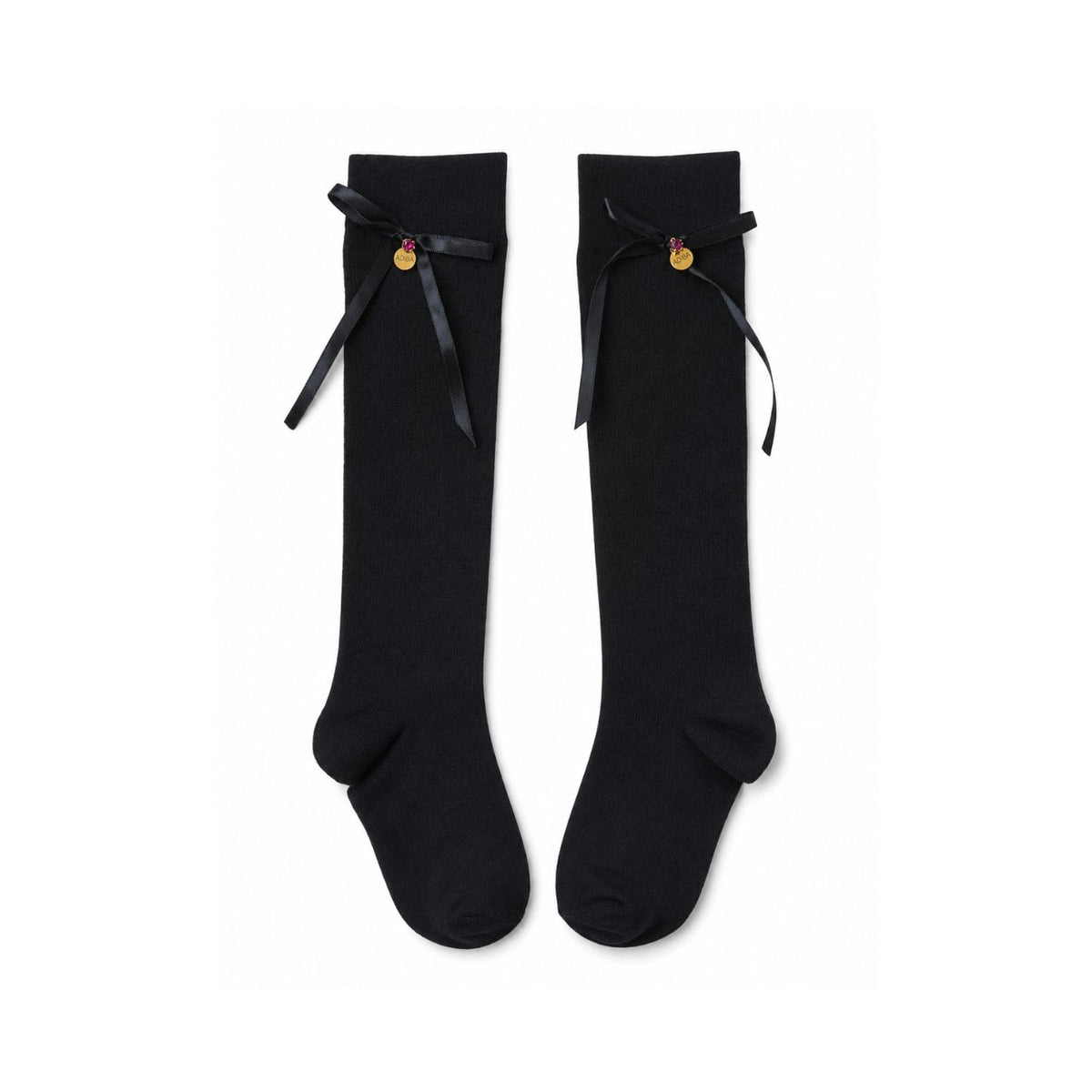 Midnight Royale Bow Socks