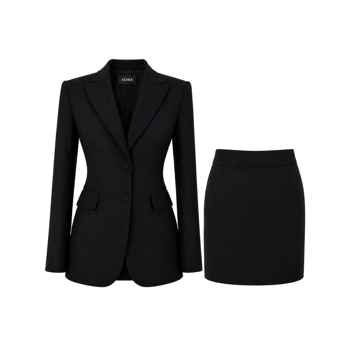 Alessia Longline Sculpted Blazer Set - Pre Order