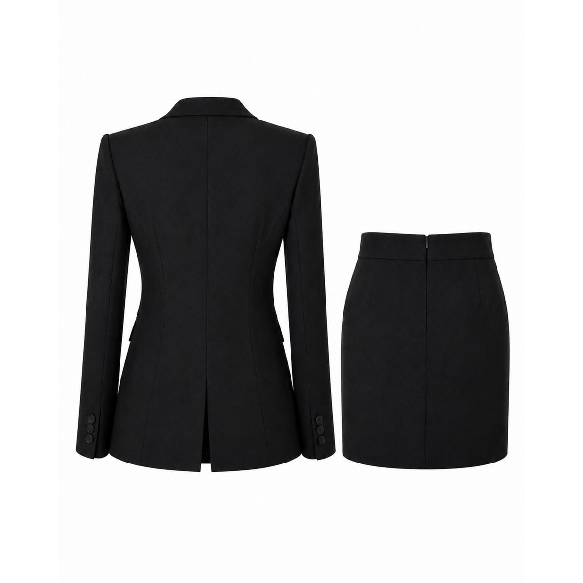 Alessia Longline Sculpted Blazer Set - Pre Order