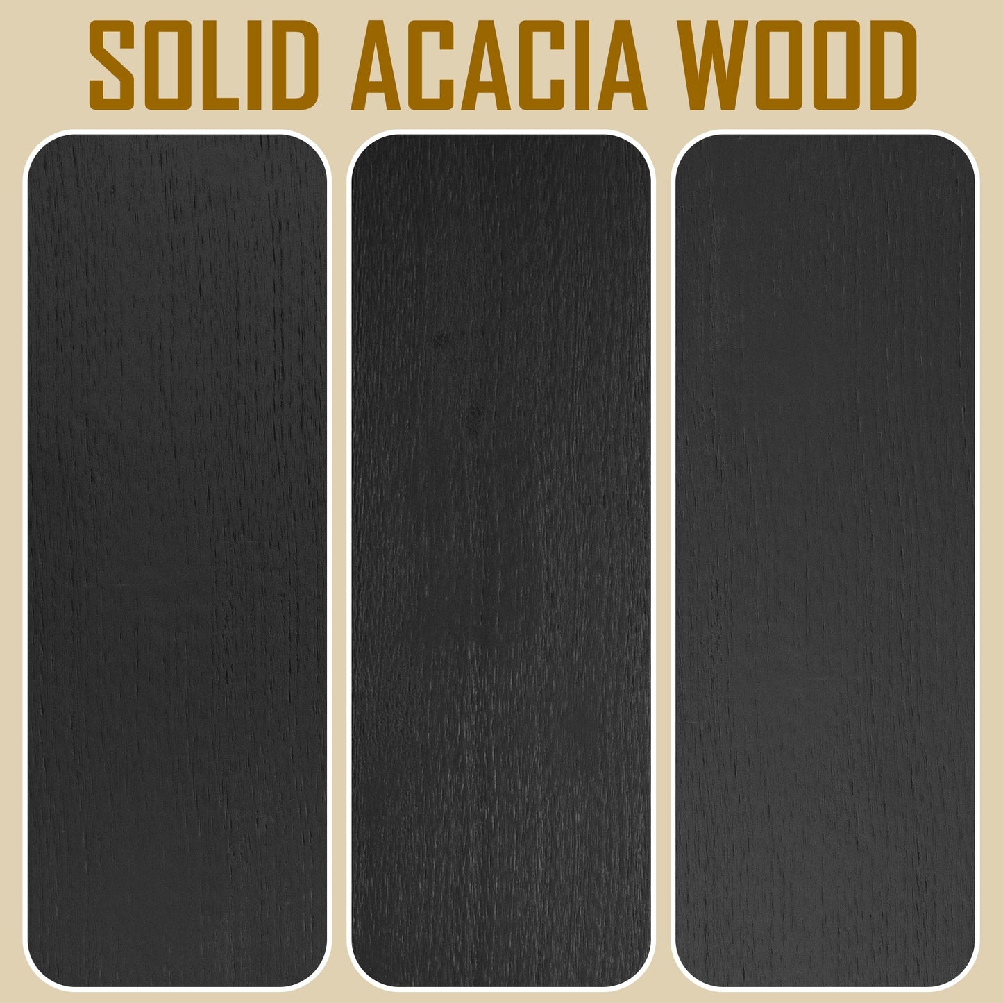 Acacia Aurora Deluxe Wood Platform Bed Frame for Ultimate Comfort and Style