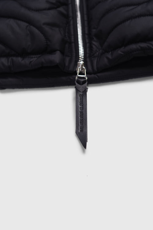 Camouflage Shearling Puffer Jacket