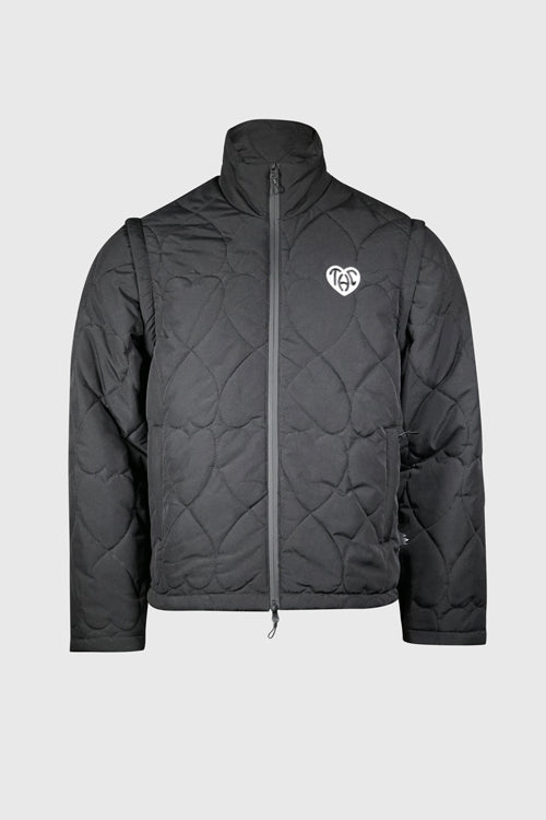 White Lines Waterproof Puffer Jacket