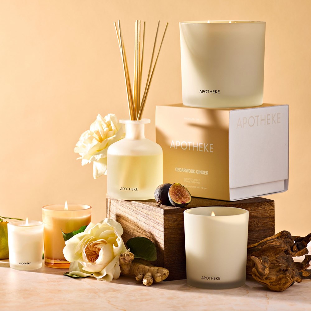 Cedarwood Ginger 3-Wick Candle
