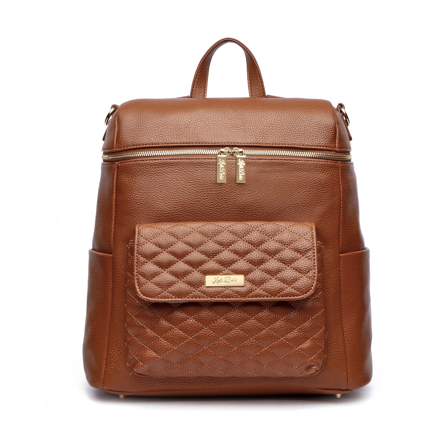 Signature Diaper Bag Caramel