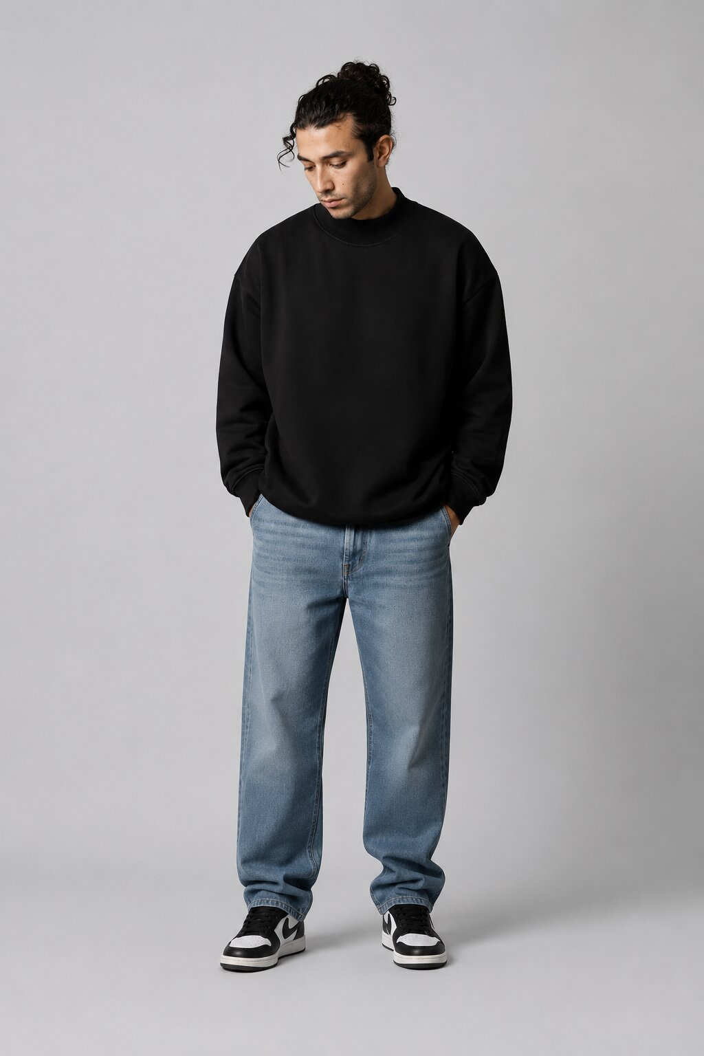 Oversized Sweatshirt Black