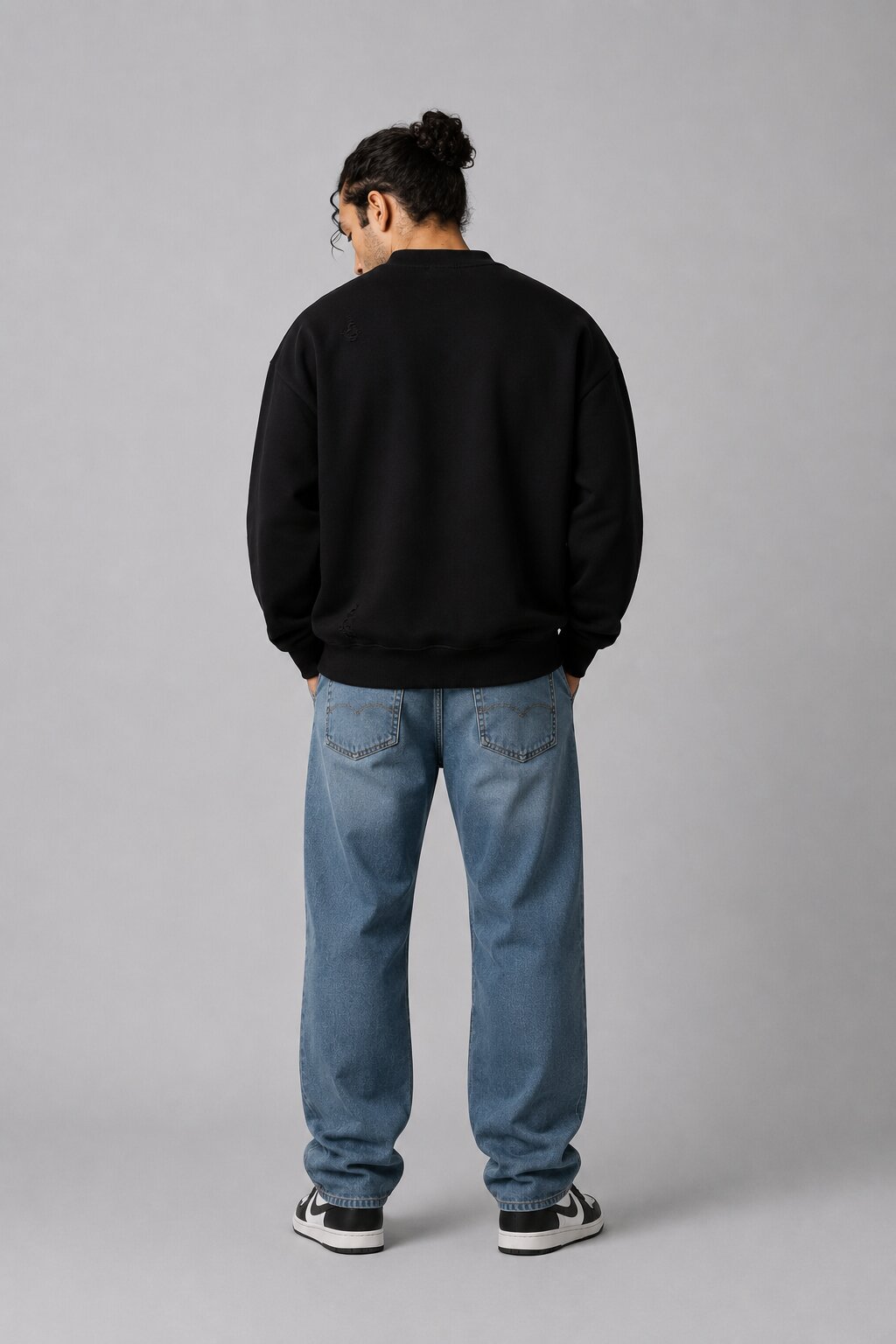 Oversized Sweatshirt Black