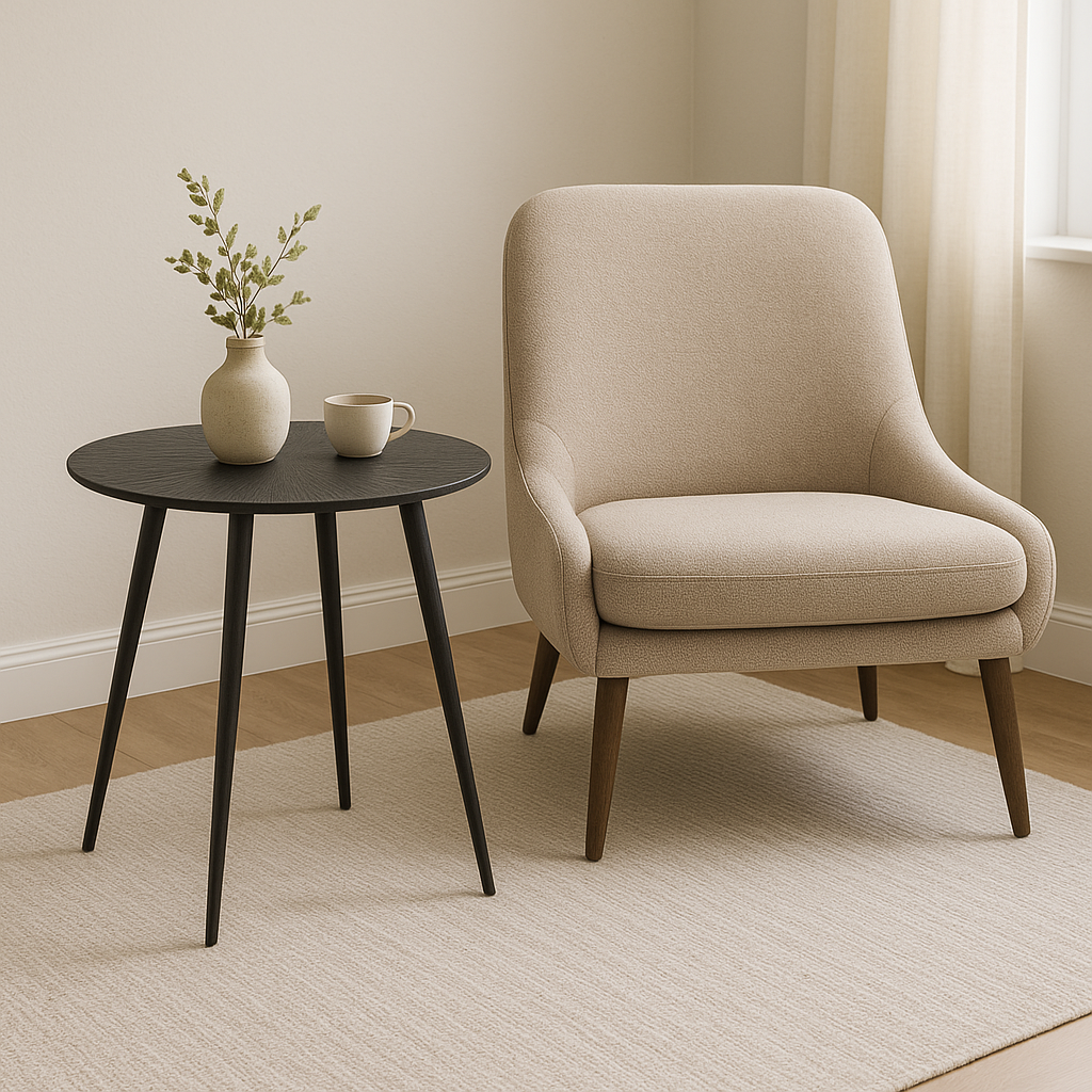 Dove end table