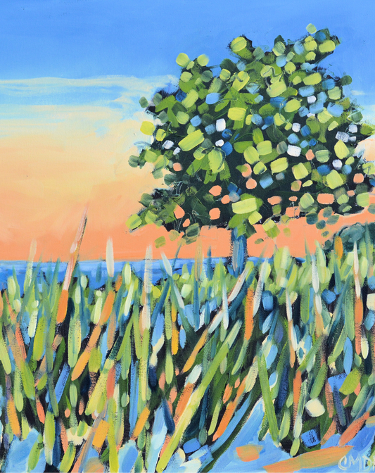 "Time to Unwind" Beach Print on Paper- Wall Art Home Decor