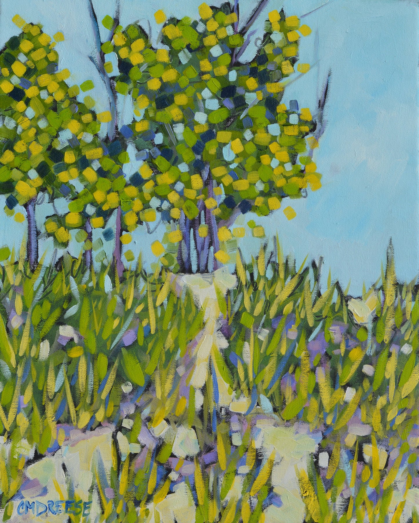 "Paths Along the Shoreline" Beach Print on Paper, Wood Panel - Wall Art Home Decor