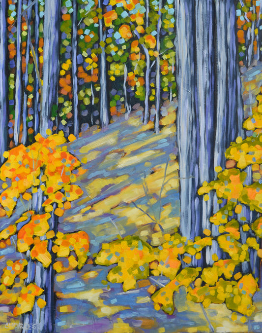 Sweat Autumn Days Print on Paper- Wall Art