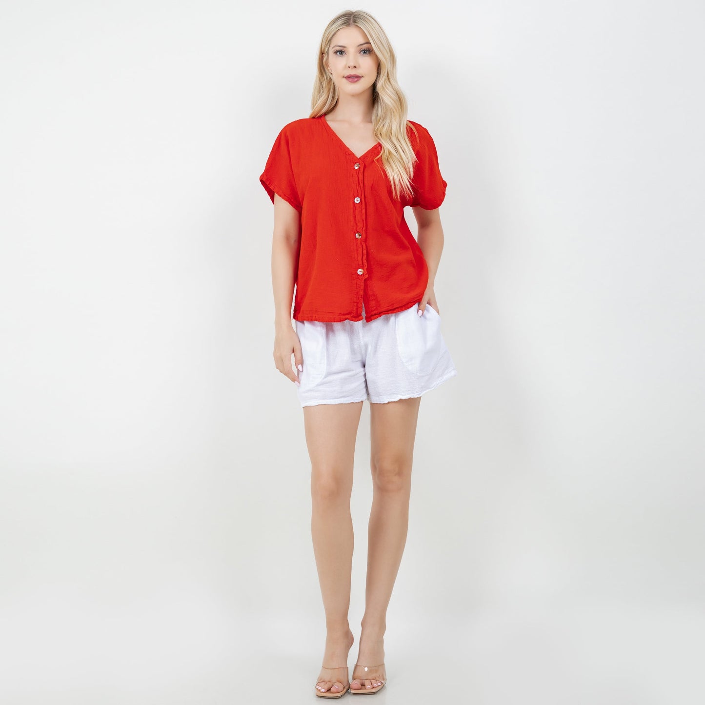 Constance Top -100% Cotton Gauze -  New Colors!