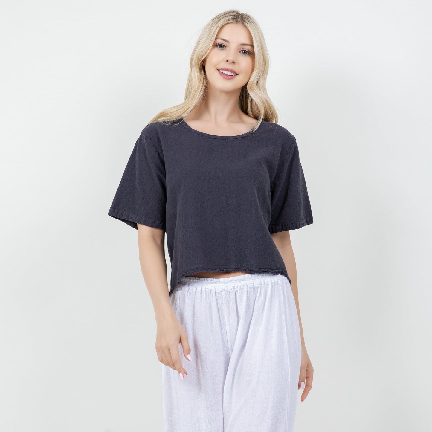 Women's 100% Cotton Gauze Heidi Top