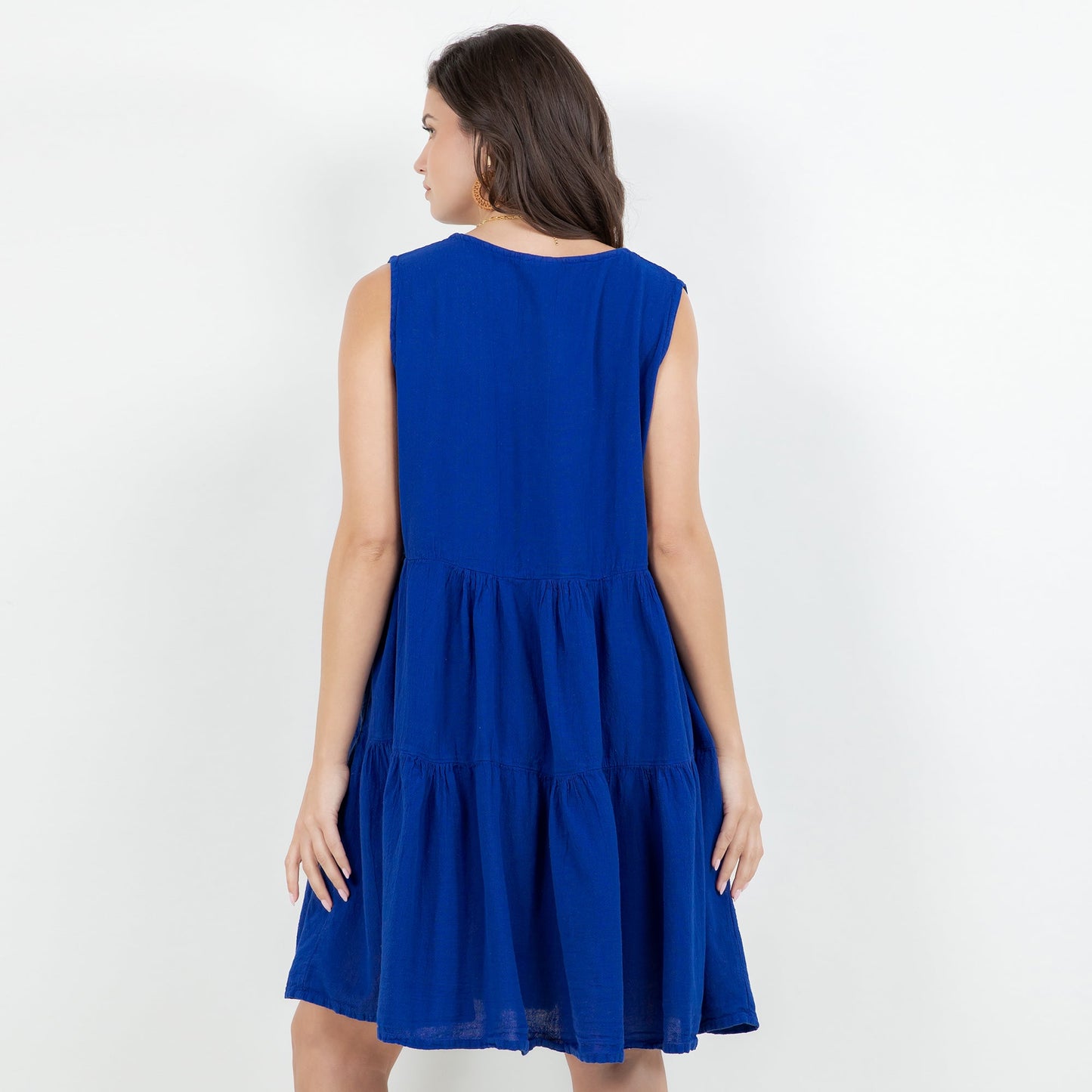 Anjanette Dress - 100% Cotton Gauze
