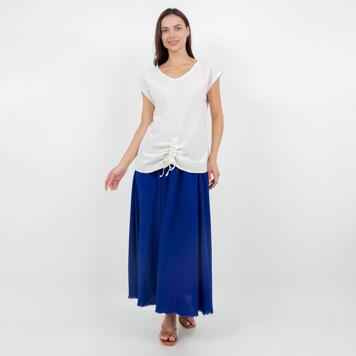 Fern Skirt 100% Cotton Gauze One Size