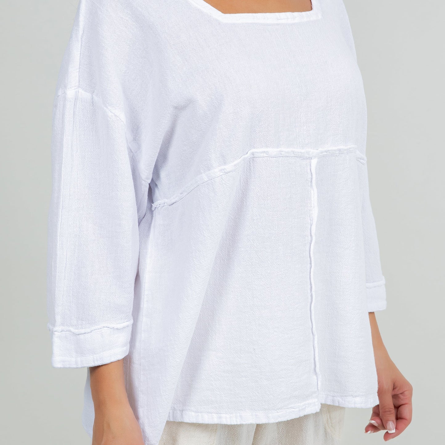 Elena Top 100% Cotton Gauze