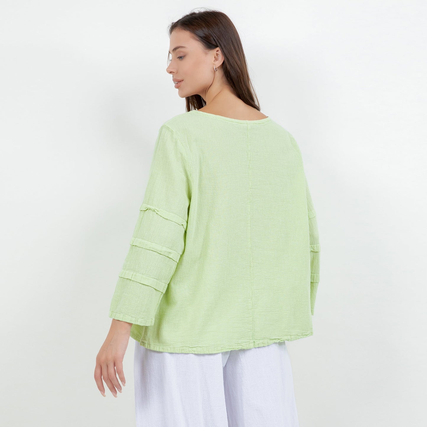 Women's Cotton Gauze Sabrina Top