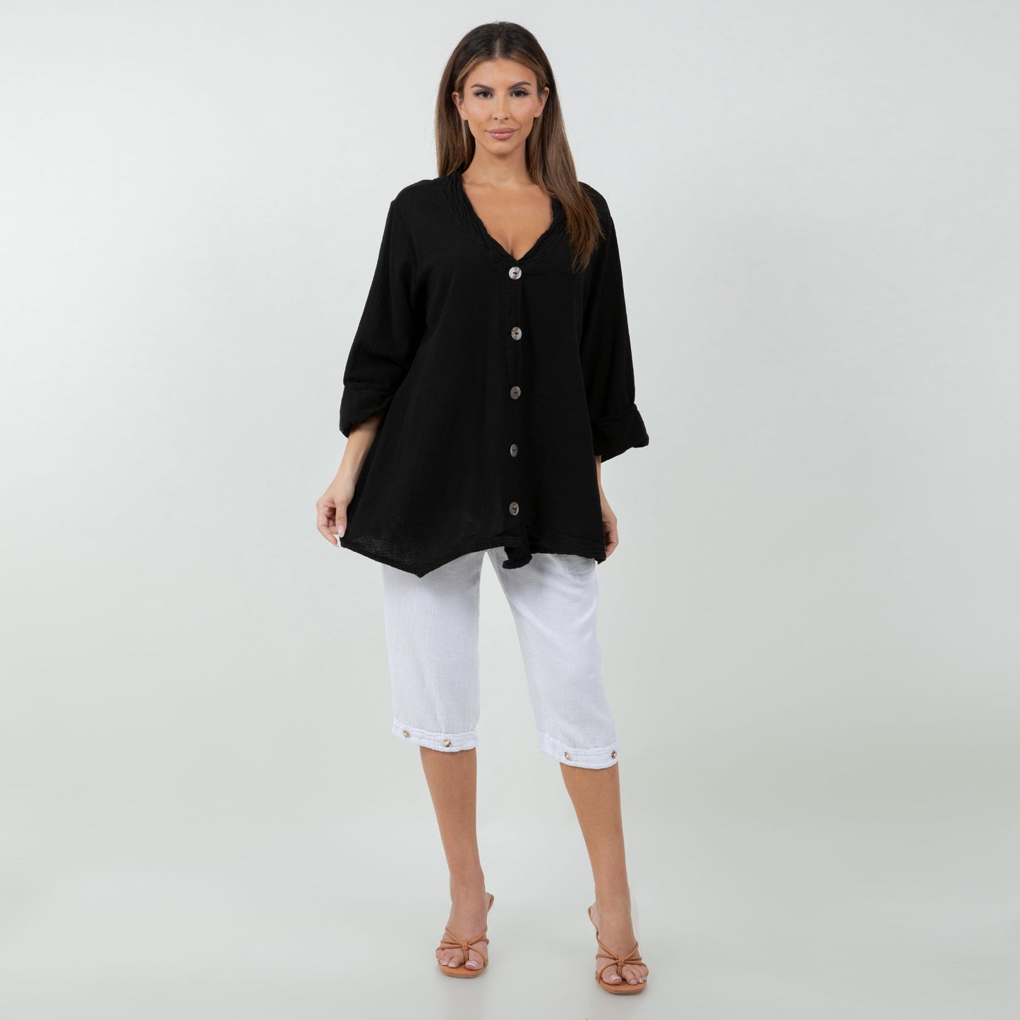 Tammy- Jacket/Top for every Occasion 100% Cotton Gauze