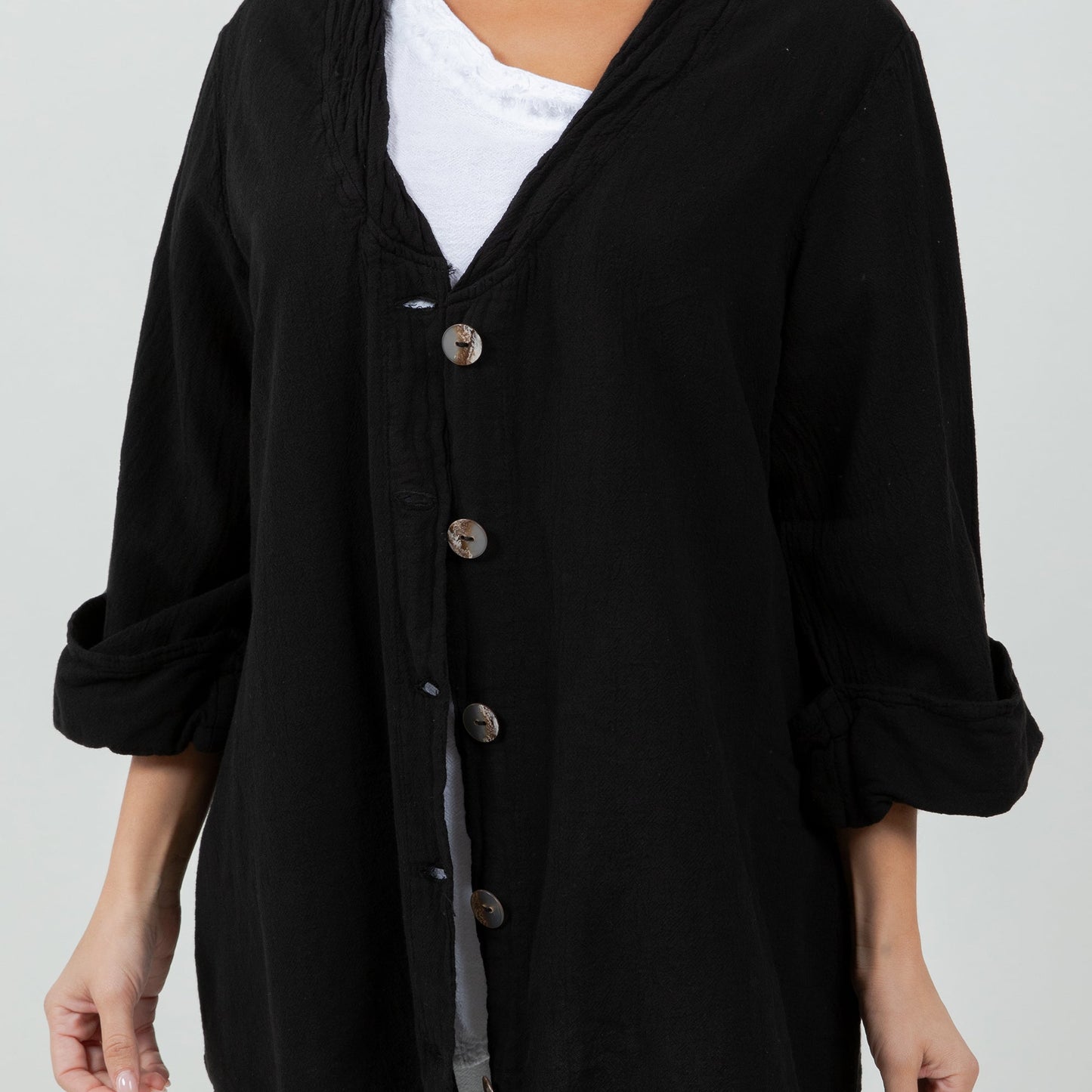 Tammy- Jacket/Top for every Occasion 100% Cotton Gauze