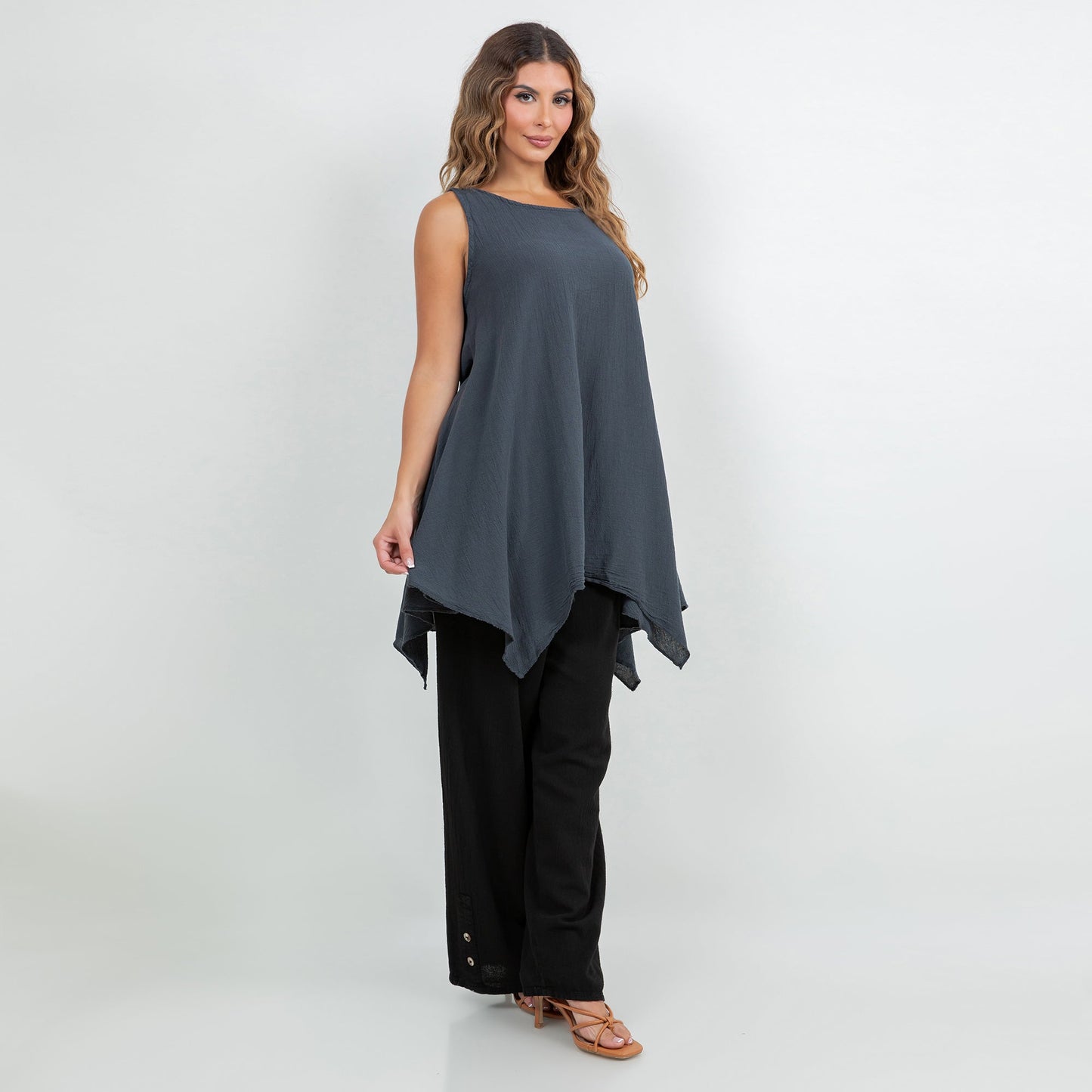 Women's Natalie Cotton Gauze Tank