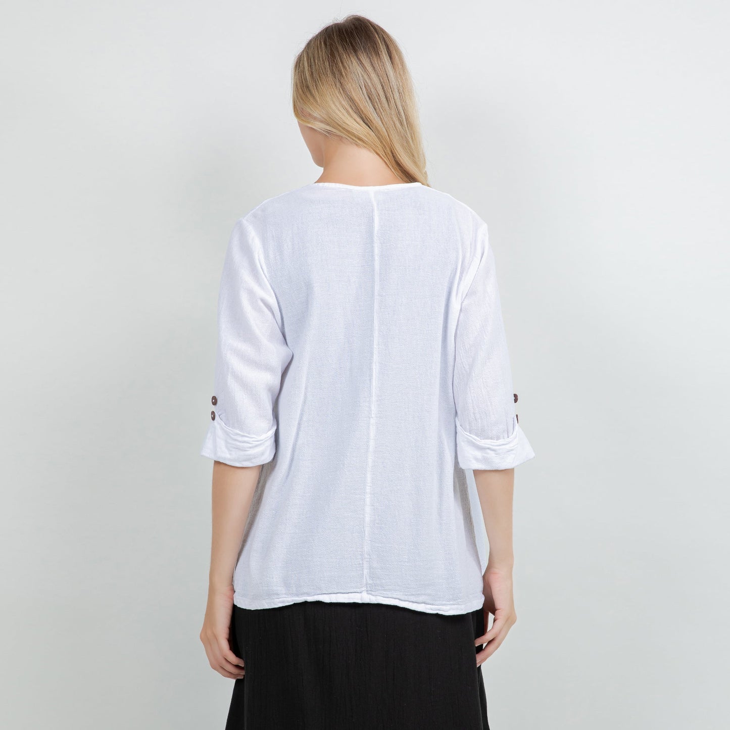 Jeanne Bolero Resort Wear Jacket 100% Cotton Gauze