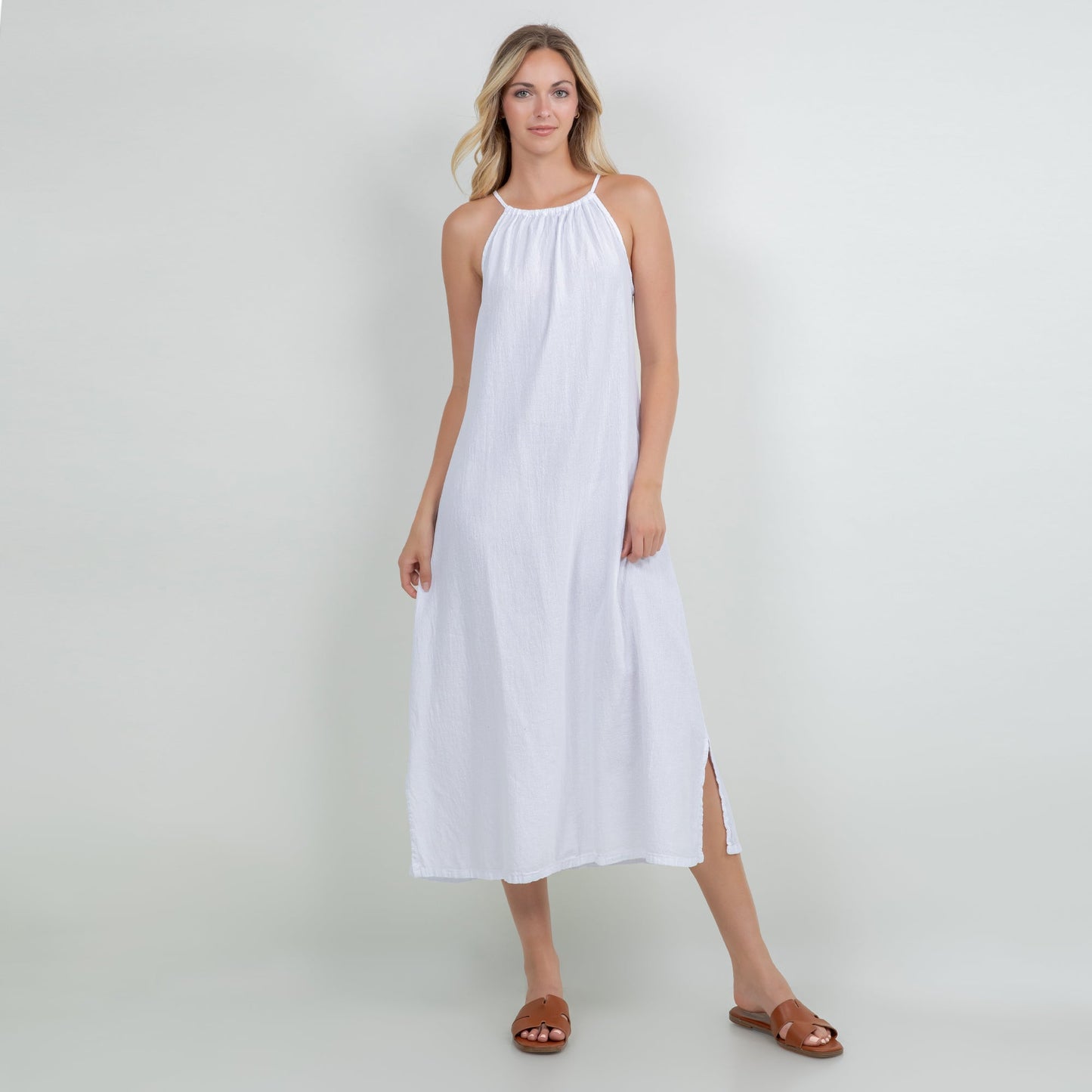 Caterina Dress 100% Cotton Gauze