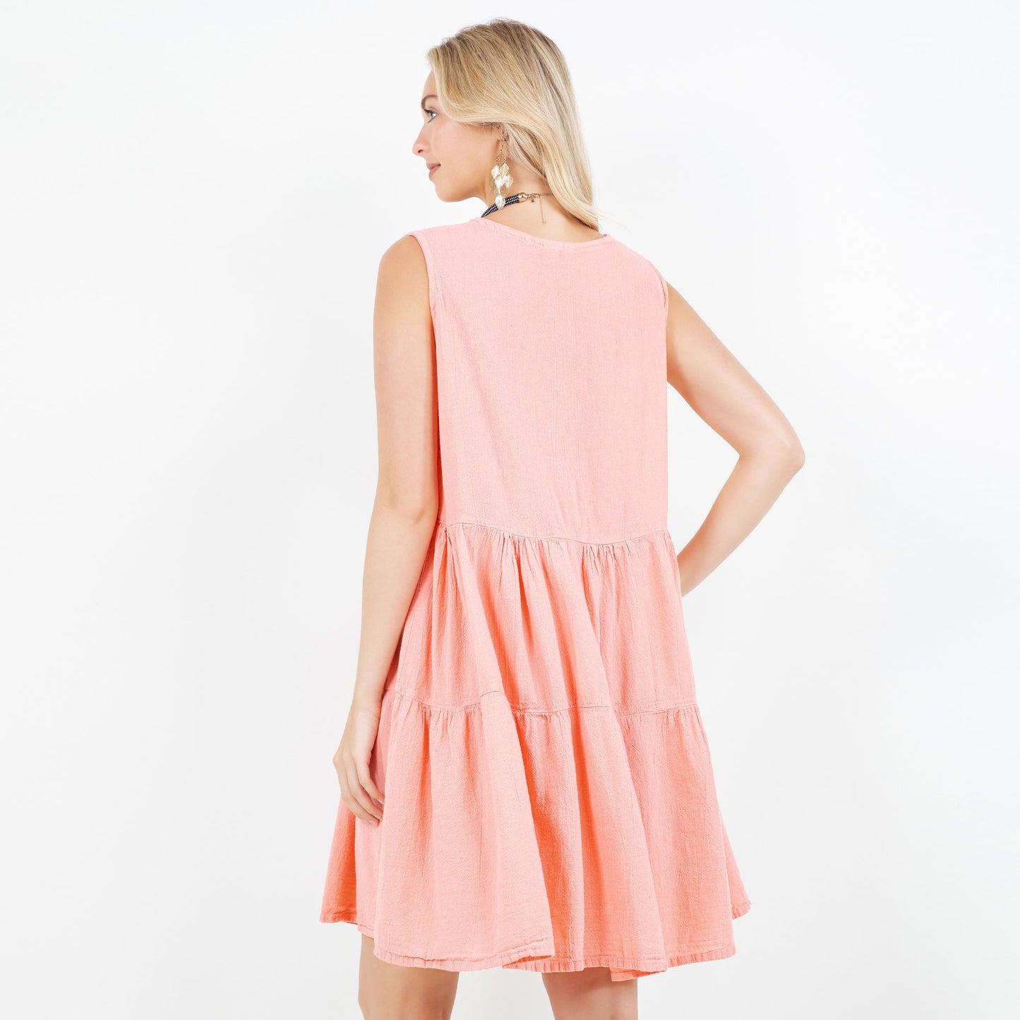 Anjanette Dress - 100% Cotton Gauze
