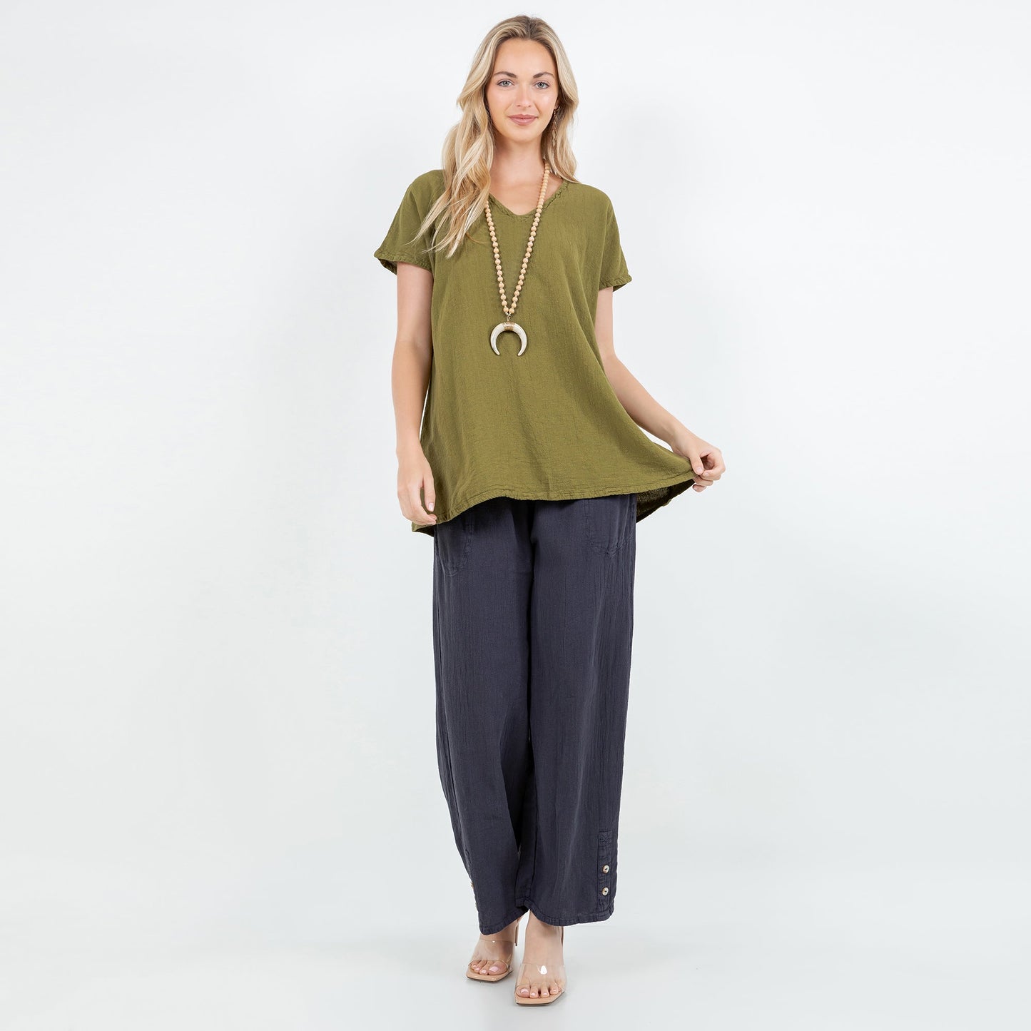 Betsy Top 100% Cotton Gauze