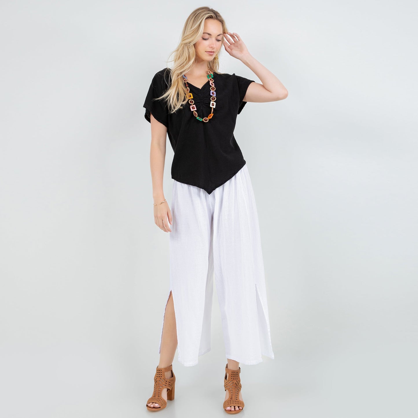 Emma 100% Gorgeous Flow! Cotton Gauze Pants