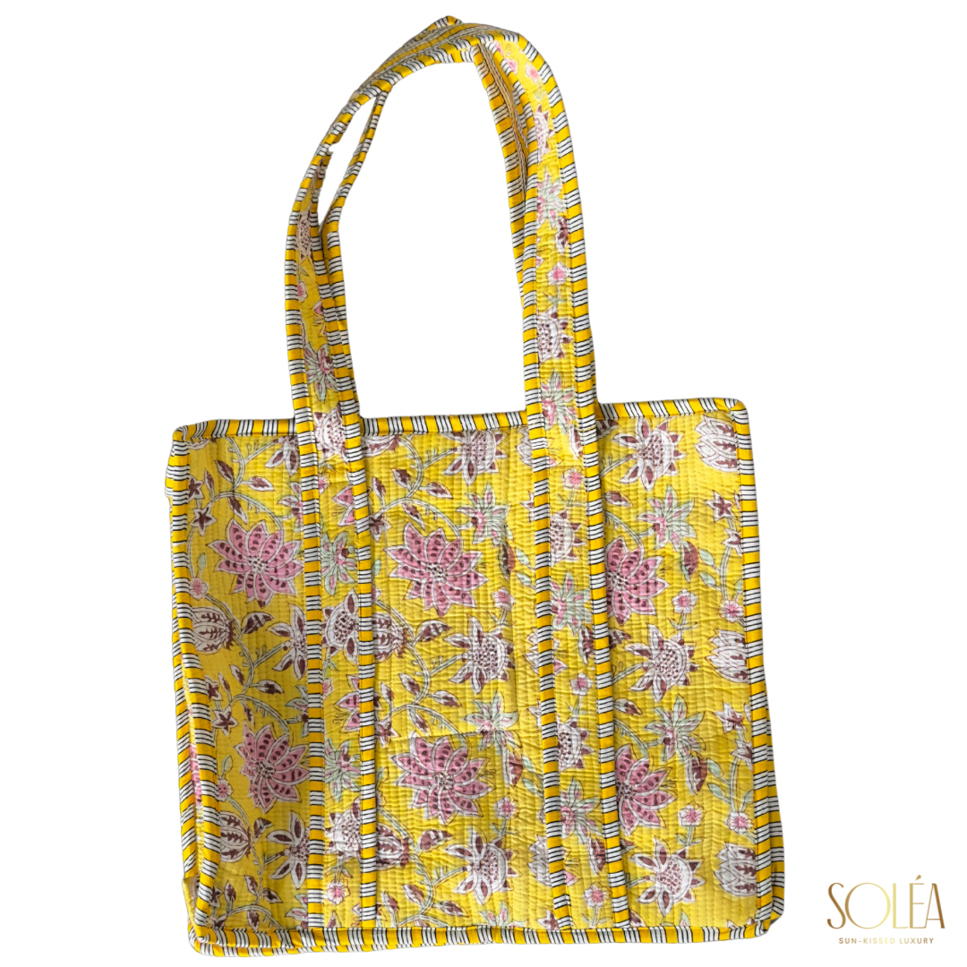 Rohida Handmade Tote - Boho Summer Bag for Slow Travel Lovers