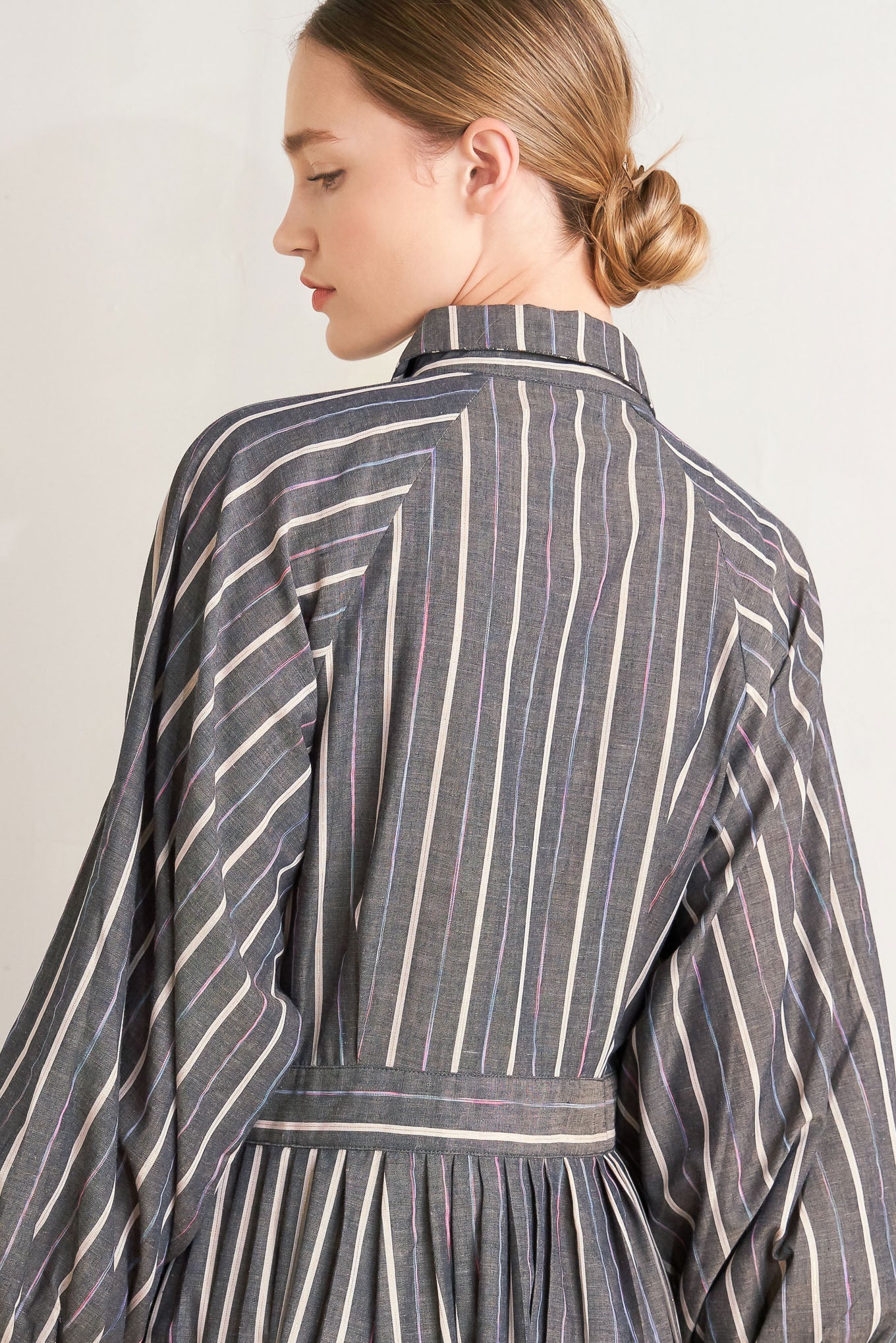 WHAT I FEEL WOVEN MIDI DRESS