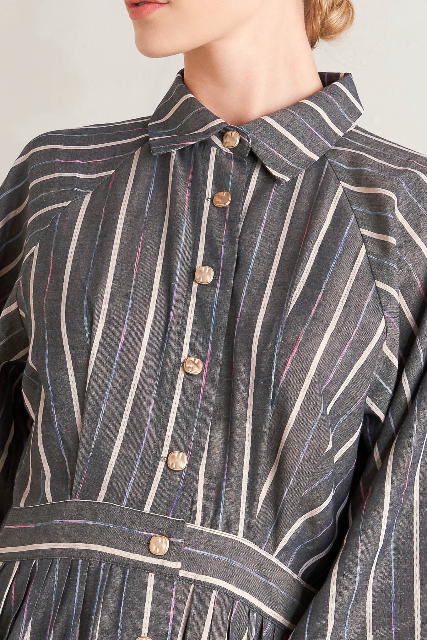 WHAT I FEEL WOVEN MIDI DRESS