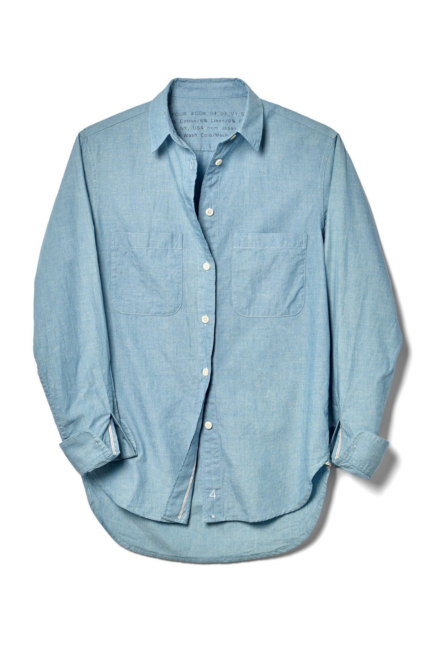 Work Shirt Indigo Chambray