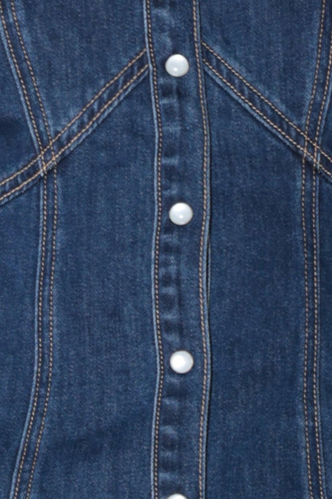 COOL FEMME DENIM TOP