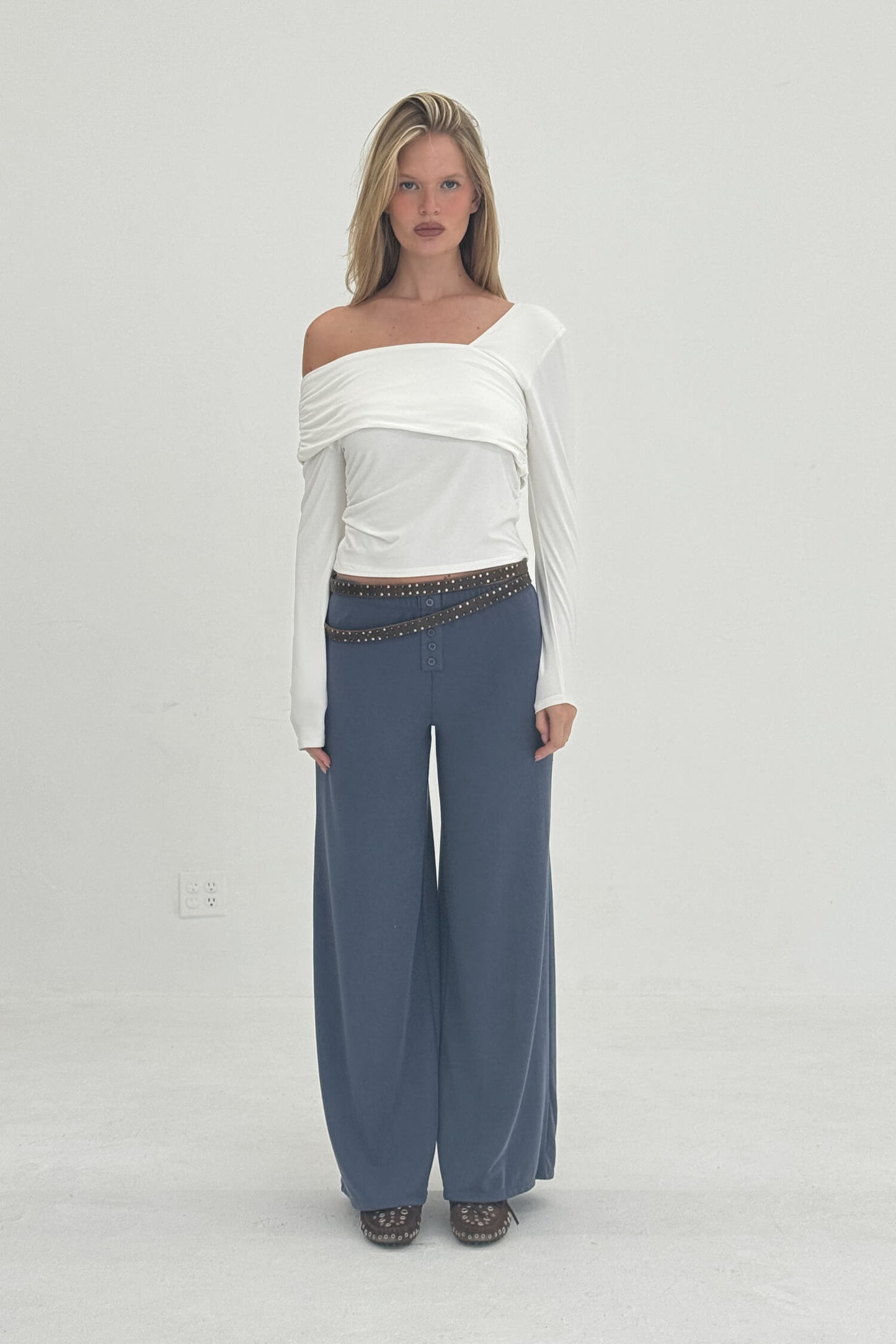 Half Open Shoulder Top